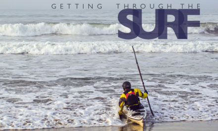 Getting through the surf