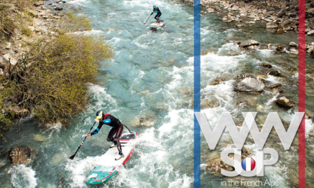 WW SUP in the French Alps