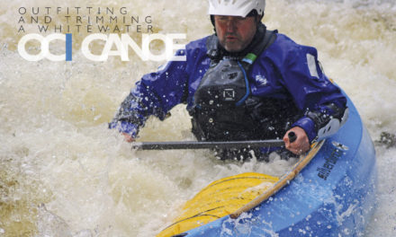 Outfitting and trimming a whitewater OC1 canoe