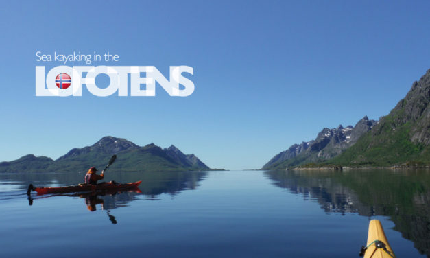 Sea kayaking in the Lofotens