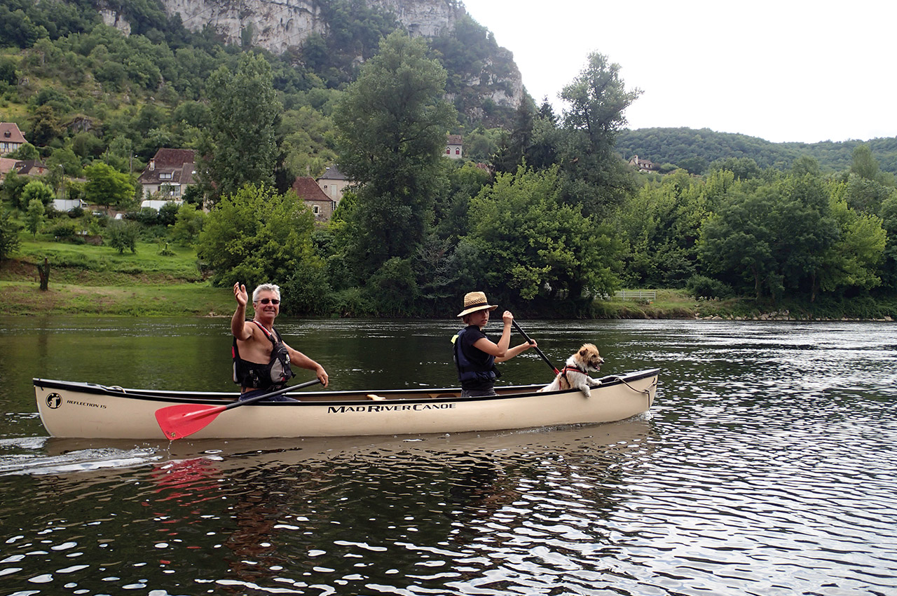 Adrian’s brother-in-law and his daughter and Adian’s dog, Chalkie 