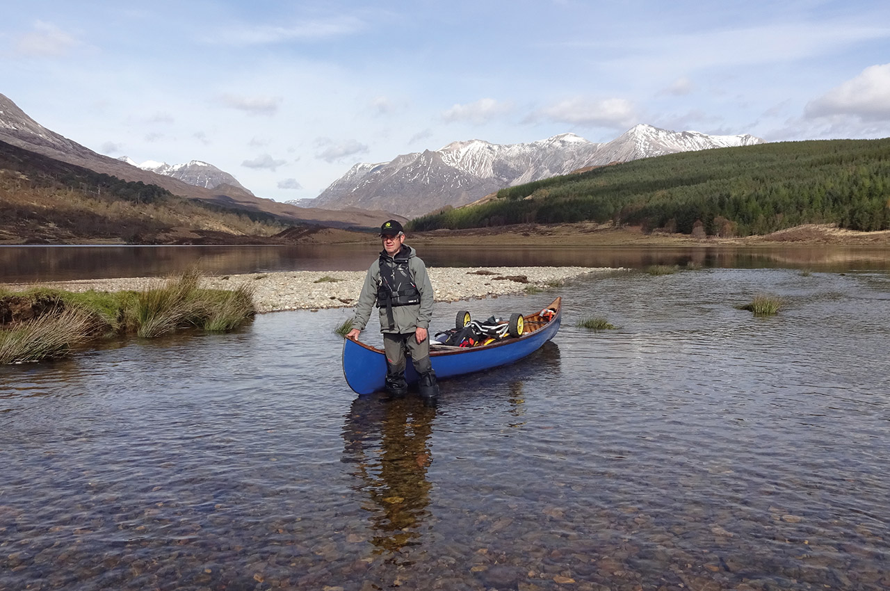 Andrew Birdsall in the Highlands