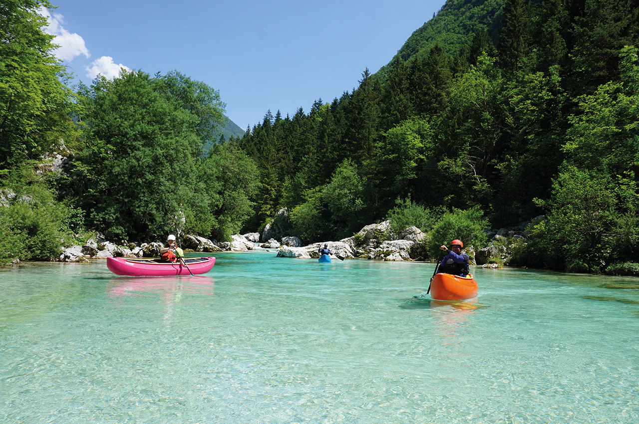 Soča River by Ali Johnson Photography