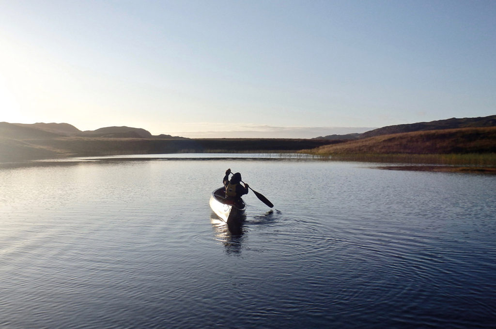 Adam on Loch Veyatie