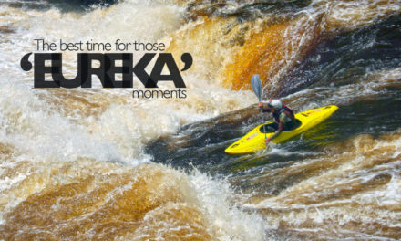 The best time for those ‘Eureka’ moments…
