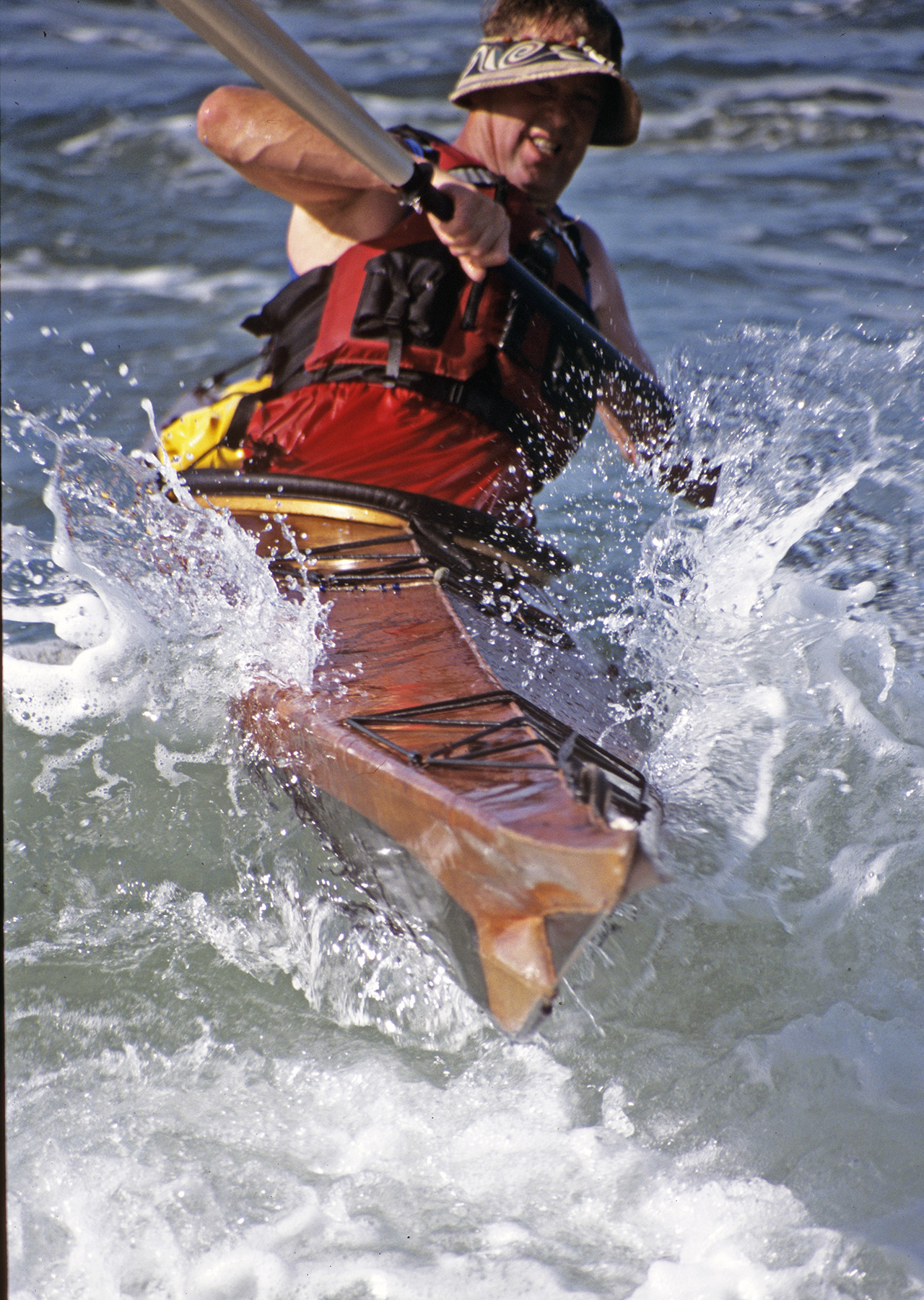 Baidarka Surfing