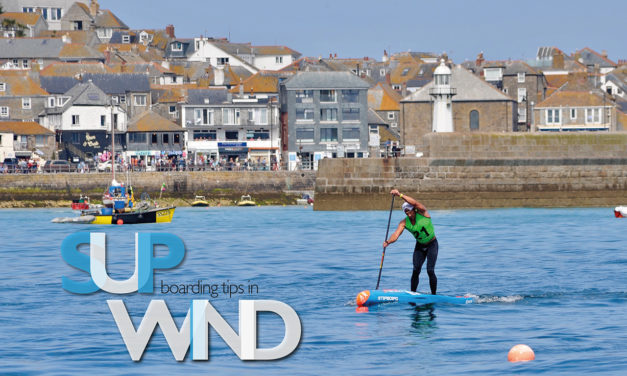 SUP boarding tips in the wind