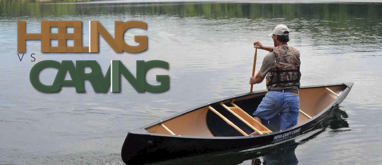 heeling versus carving
