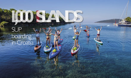 1,000 islands… SUP boarding in Croatia