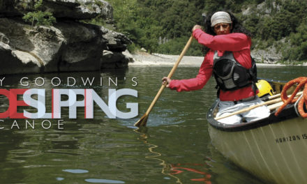 ray goodwin’s side slipping a Canoe