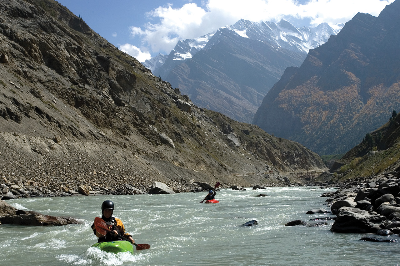 Chandra River, India