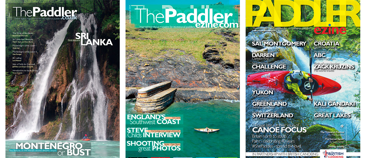 Paddler magazine back issues