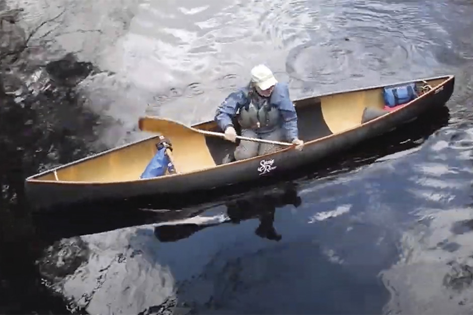 Freestyle canoeing Marc Ornstein
