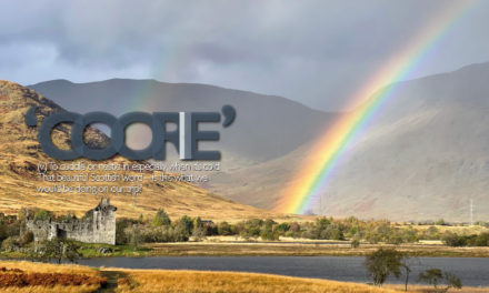 ‘Coorie’ (v) To cuddle or nestle in, especially when it’s cold