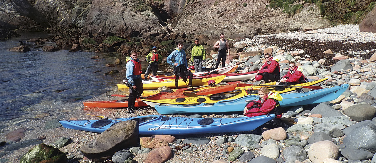 Sea kayaking Anglesey
