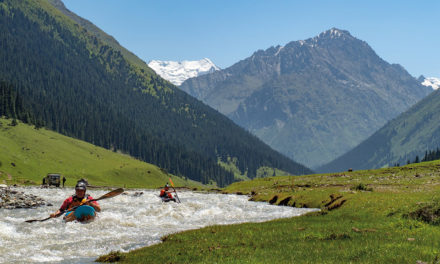 First descents in Kyrgyzstan
