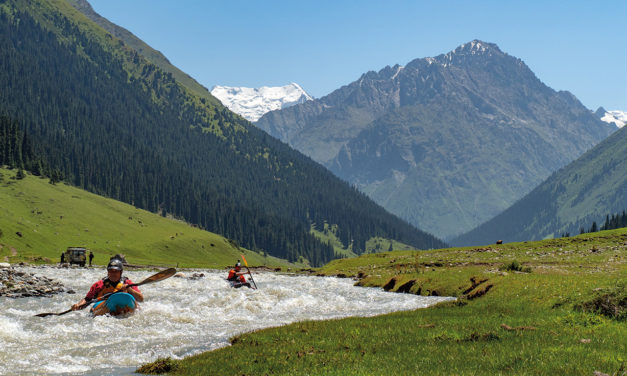 First descents in Kyrgyzstan