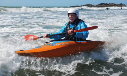 World Surf Kayaking champs here in the UK