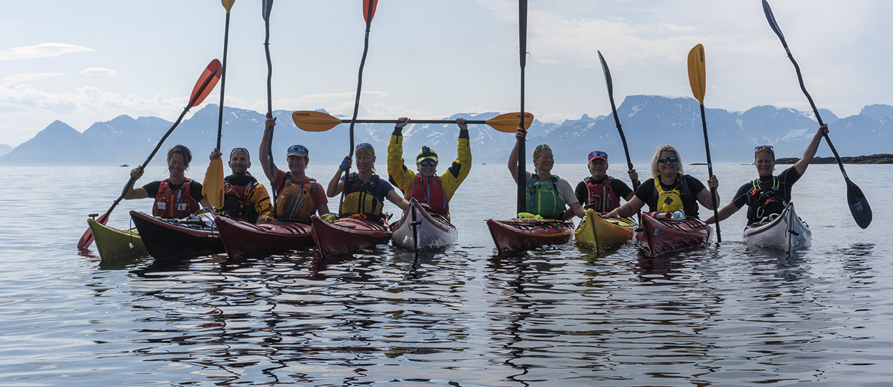 Sørøya sea kayaking