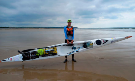 Dougal’s round Britain kayak challenge