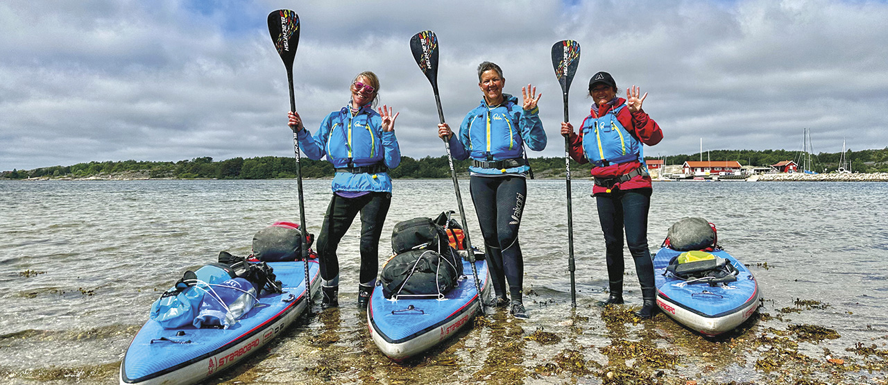 Stand Up Paddling Swedish archipelagos