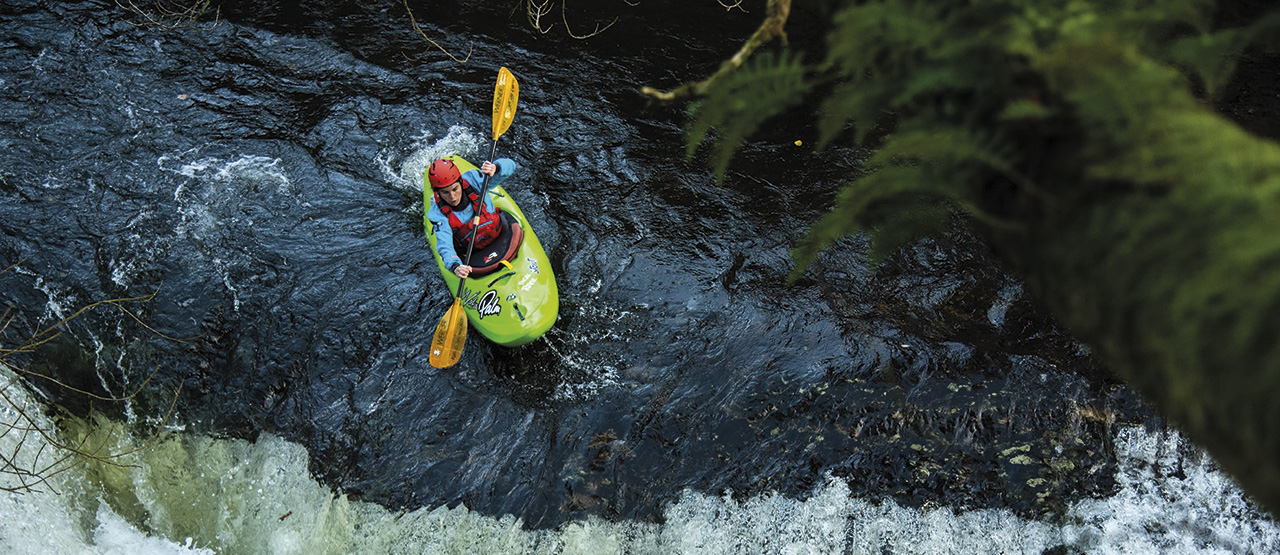 One of the last bigger drops on the Kent. Photo: Tom Clare