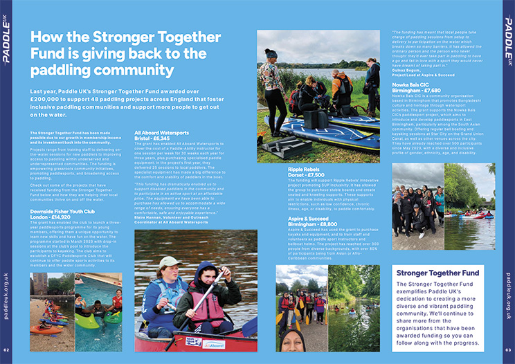 The Stronger Together Fund - Giving back to the community