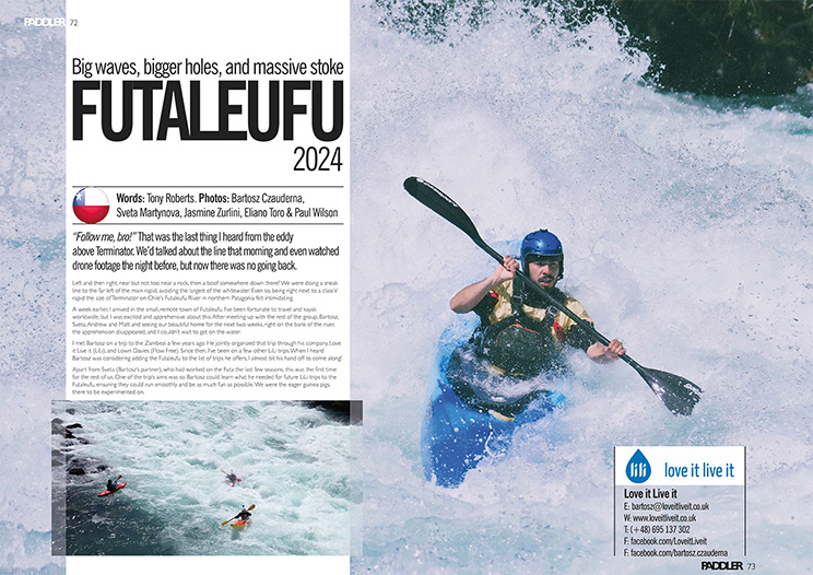 The Rio Futaleufu 2024. By Tony Roberts