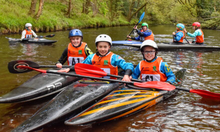 Paddle Peak at the Oughtibridge slalom