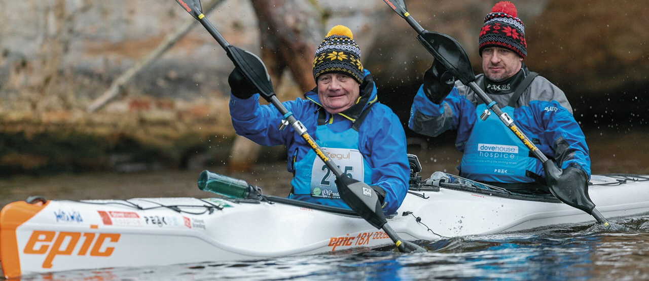 Kingston kayakers Complete Vohandu Marathon