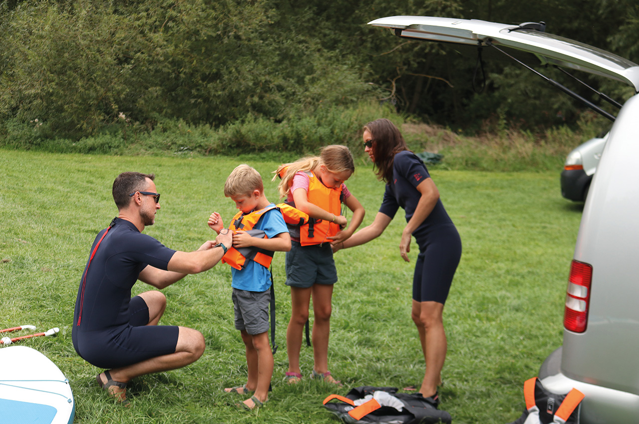Always wear a buoyancy aid