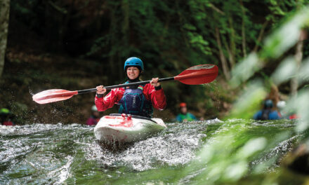 #ShePaddles whitewater festival