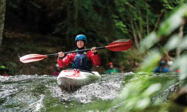 #ShePaddles whitewater festival