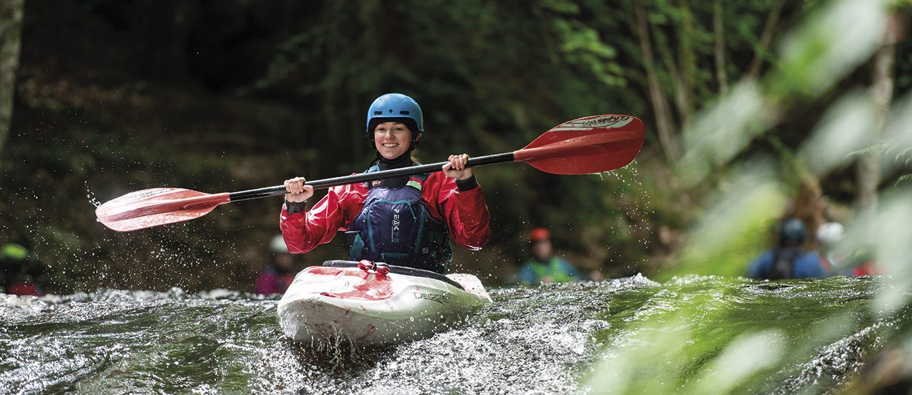 Photo: Happy on ski jump! Photo: Tom Clare