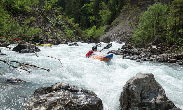 Exploring the Arlsberg whitewater region of Austria
