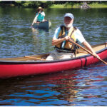Comtemplative paddling – in conversation with our canoe