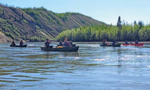 The challenges of the 715km Yukon River