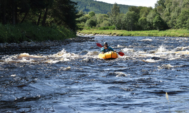 Performance coaches take on packrafting
