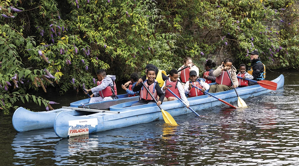 Birmingham Community Paddlesports Project 
Credit StreetGames (Photographer Andy Doherty)