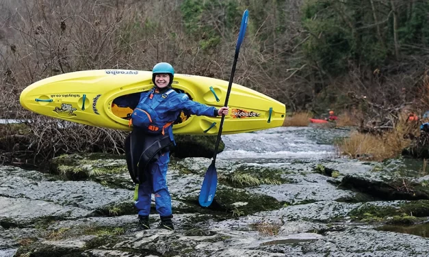 Kayak adventures in Snowdonia