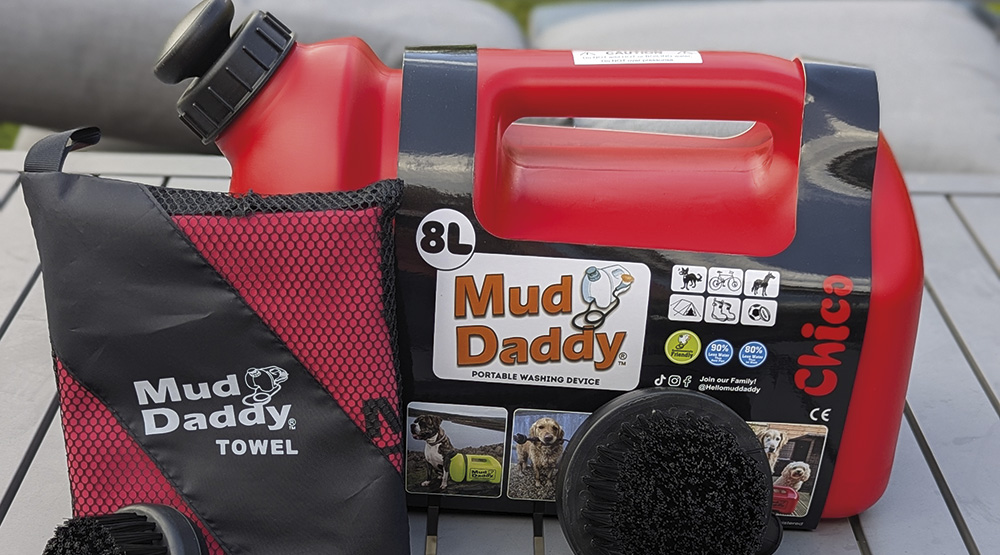 Mud Daddy 8-litre portable washing device