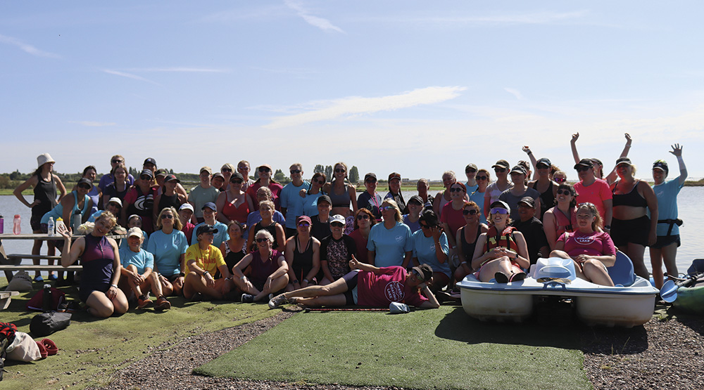 Paddle UK celebrates empowering weekend at Mersea Water Park with #ShePaddles weekender