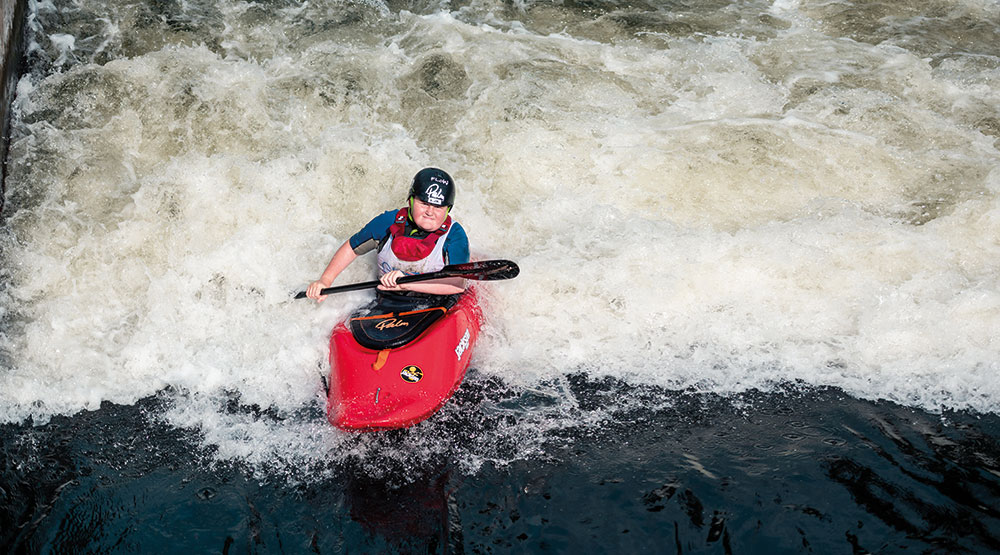 George styling his surf in Inlet. Photo: Del
