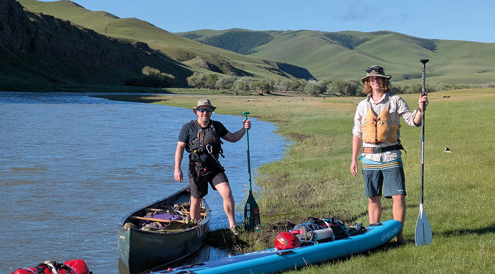 First SUP descent of the Chuluut Valley