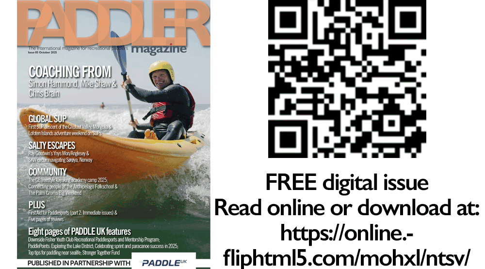 The Paddler Magazine issue 85 October 2025
