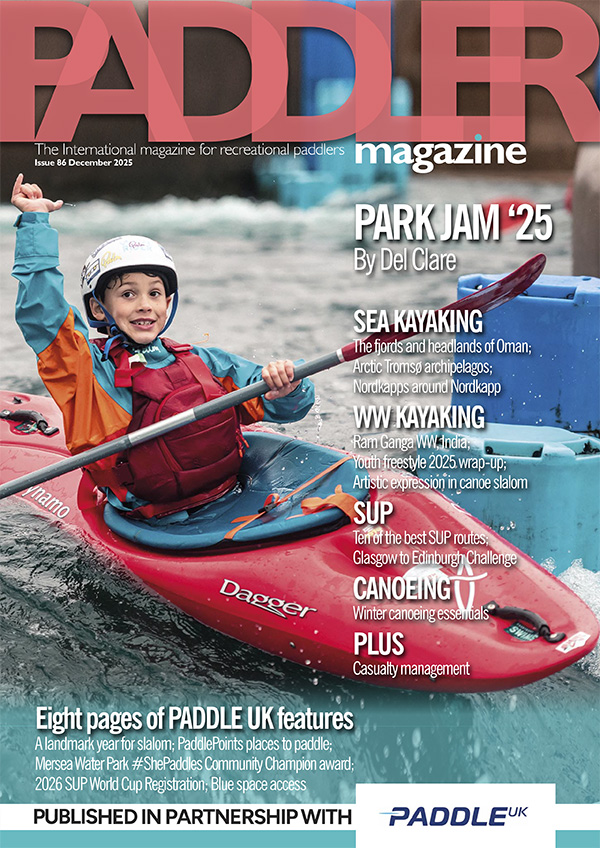 The Paddler Magazine issue 85 December 2025