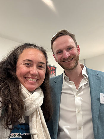 Natasha Sones and Mark Agnew