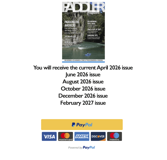 The Paddler magazine subscription