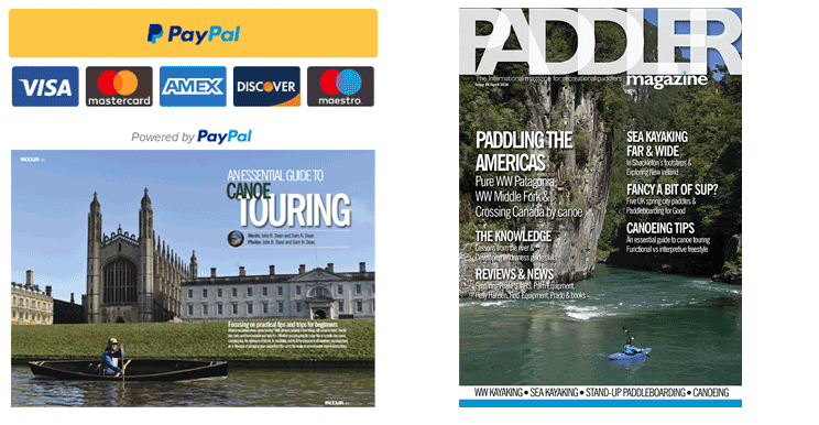 Purchase Paddler issue 88 via Paypal