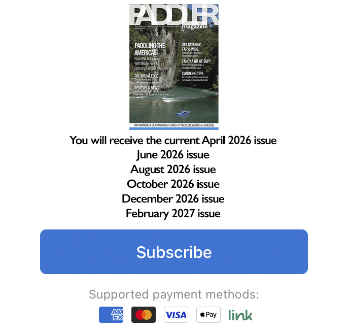 The Paddler magazine subscription